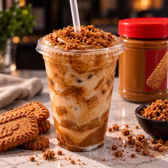 Biscoff Cookie Butter Latte.