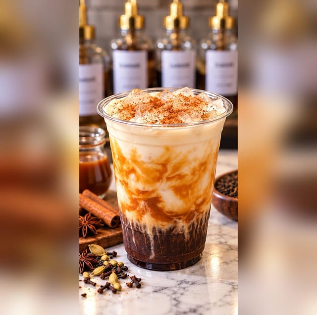 Caramel Chai Latte.