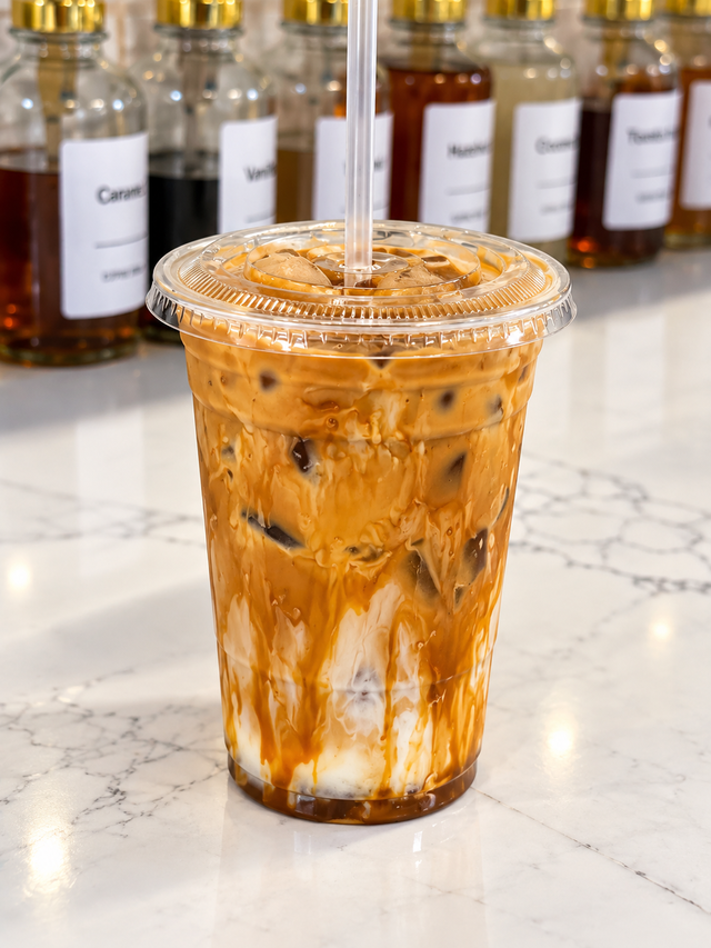 Banana Maple Caramel Latte.