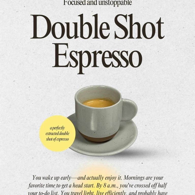 Delicious Espresso Creations