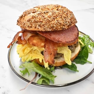 All In Bagel Sando